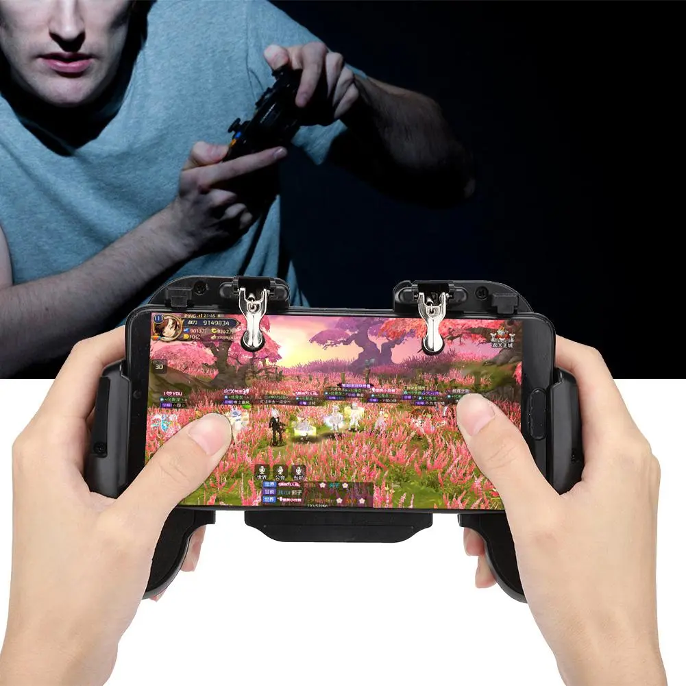 Mobile Phone Game Controller Cooling Fan Heat Dissipation Gamepad Game Auxiliary Key