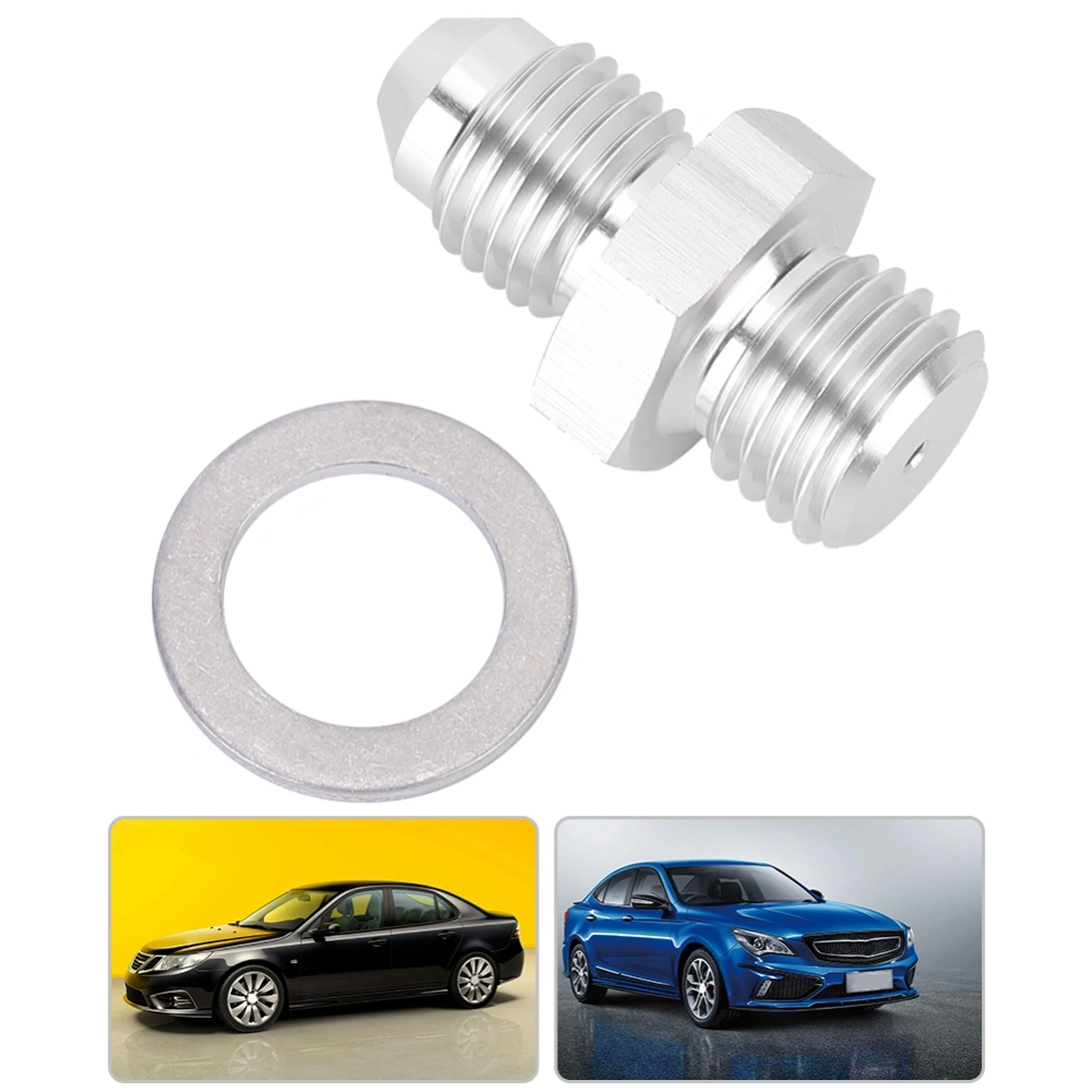 M12 * 1.5mm to 4AN 1.5mm Restrictor Turbo Oil Feed Adapter