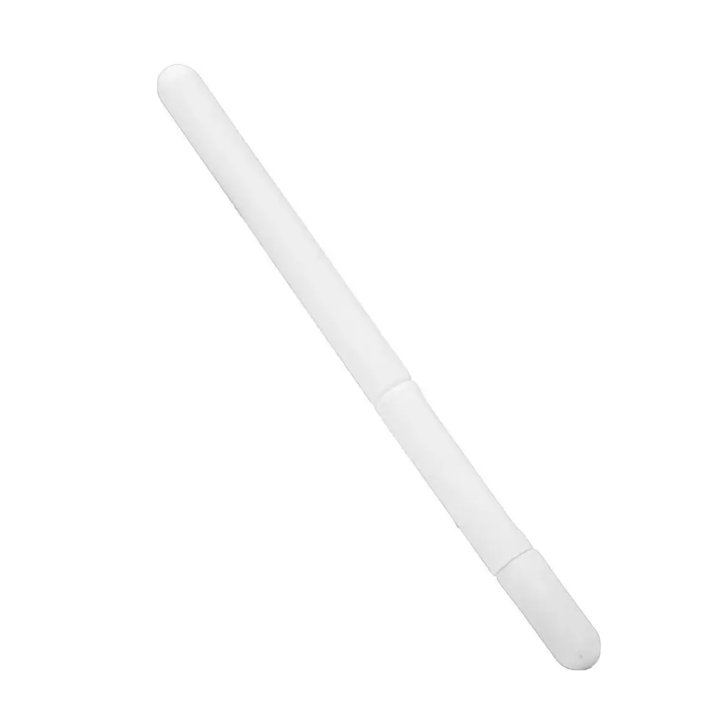 For iPad 2nd Generation Pencil Tip Cover Holder Soft Silicone Touch Pen Protective Cover(White)