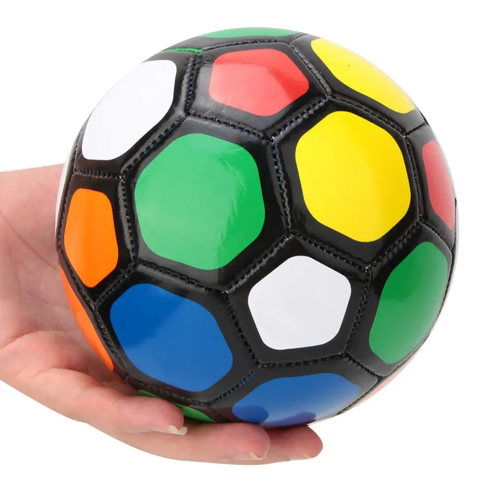 Children Outdoor Play Training Size #2 Soccer Ball Kid Sport Match Football 13cm/5.1inch Colorf