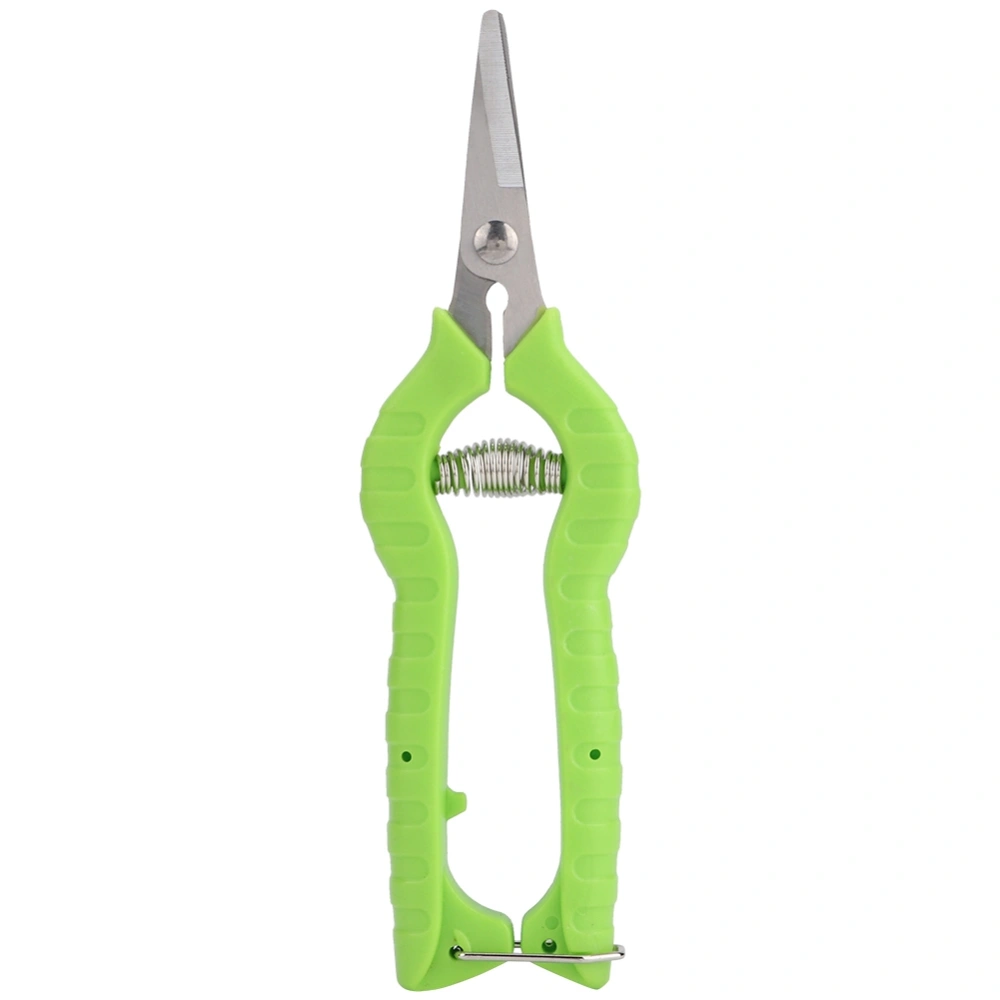 Stainless Steel Plant Pruning Scissors Garden Cutter Flower Fruit Shears Hand Pruner Tool