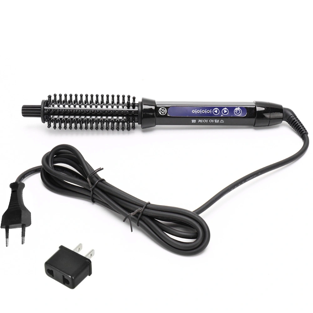 22mm Dual-use Electric Hair Curler Straightener LCD Display Hair Curler Comb Styling Tool