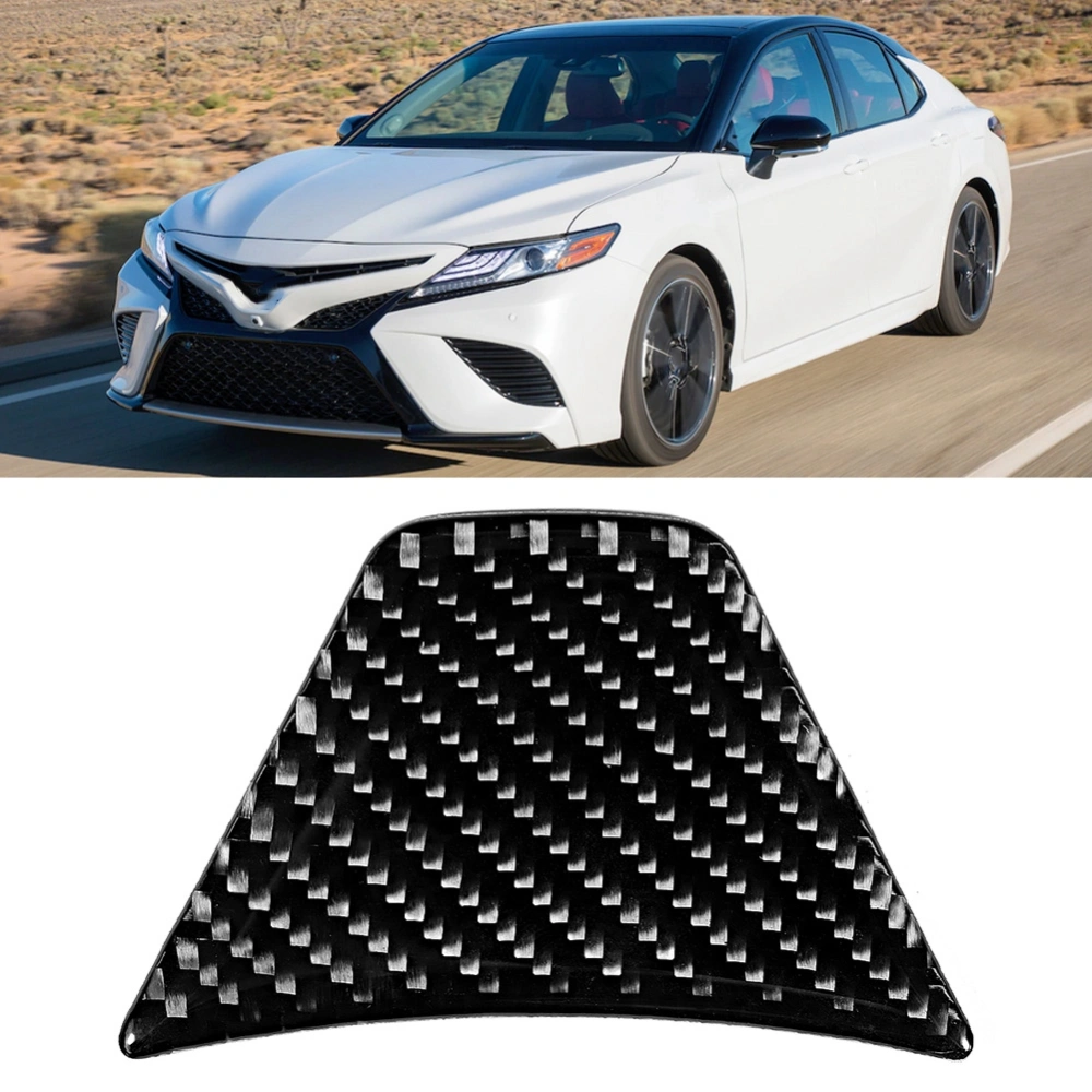 Carbon Fiber Steering Wheel Frame Sticker Decoration Fit for Toyota Camry 2018-2019