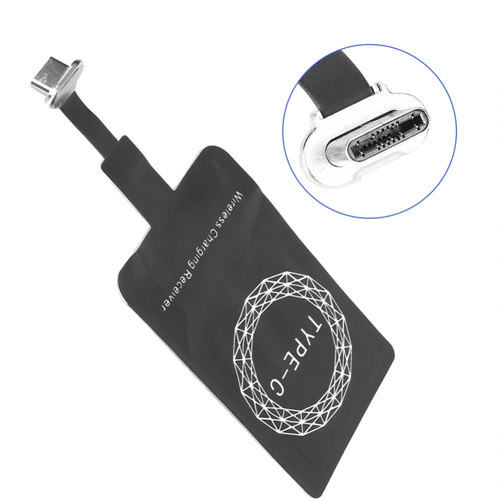 Wireless Charging Receiver Patch Module Adapter for Mobile Phone(for Type-C)