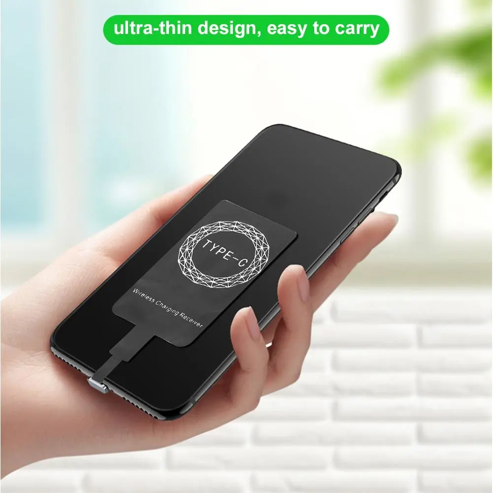 Wireless Charging Receiver Patch Module Adapter for Mobile Phone(for Type-C)