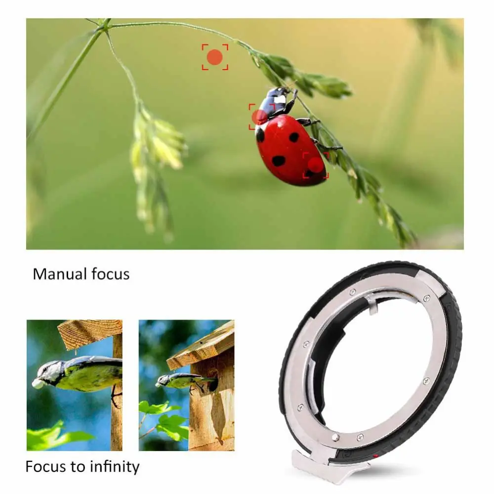 N/G-EOS Metal Lens Mount Adapter Ring for Nikon G Lens to for Canon EOS EF Mount SLR Camera