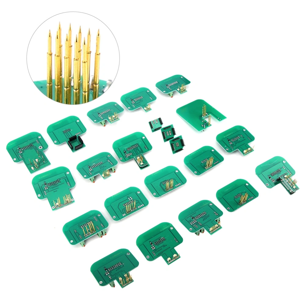 22PCS/Set Adapters for BDM KTM K-Tag Kess Dimsport Probe Full For LED BDM Frame ECU RAMP