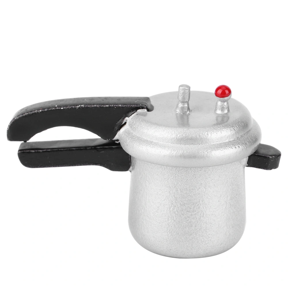 1/12 Miniature Pressure Cooker Toy Dolls Kitchen Food Oven Cookware House Accessories