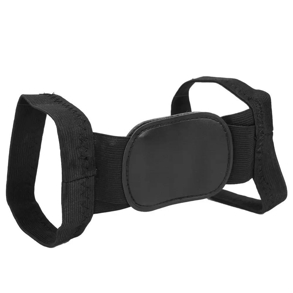 Unisex Adjustable Breathable Posture Corrector Back Brace Shoulder Support Strap Belt (S)