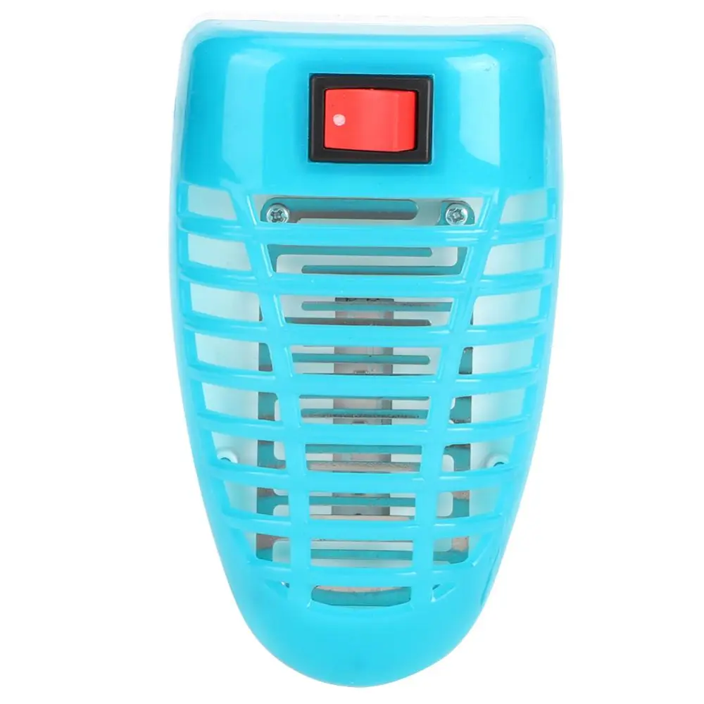 4W Blue Efficient Household LED Mosquito Bug Killer Lamp Insect Killing Light 110-240V(EU Plug)