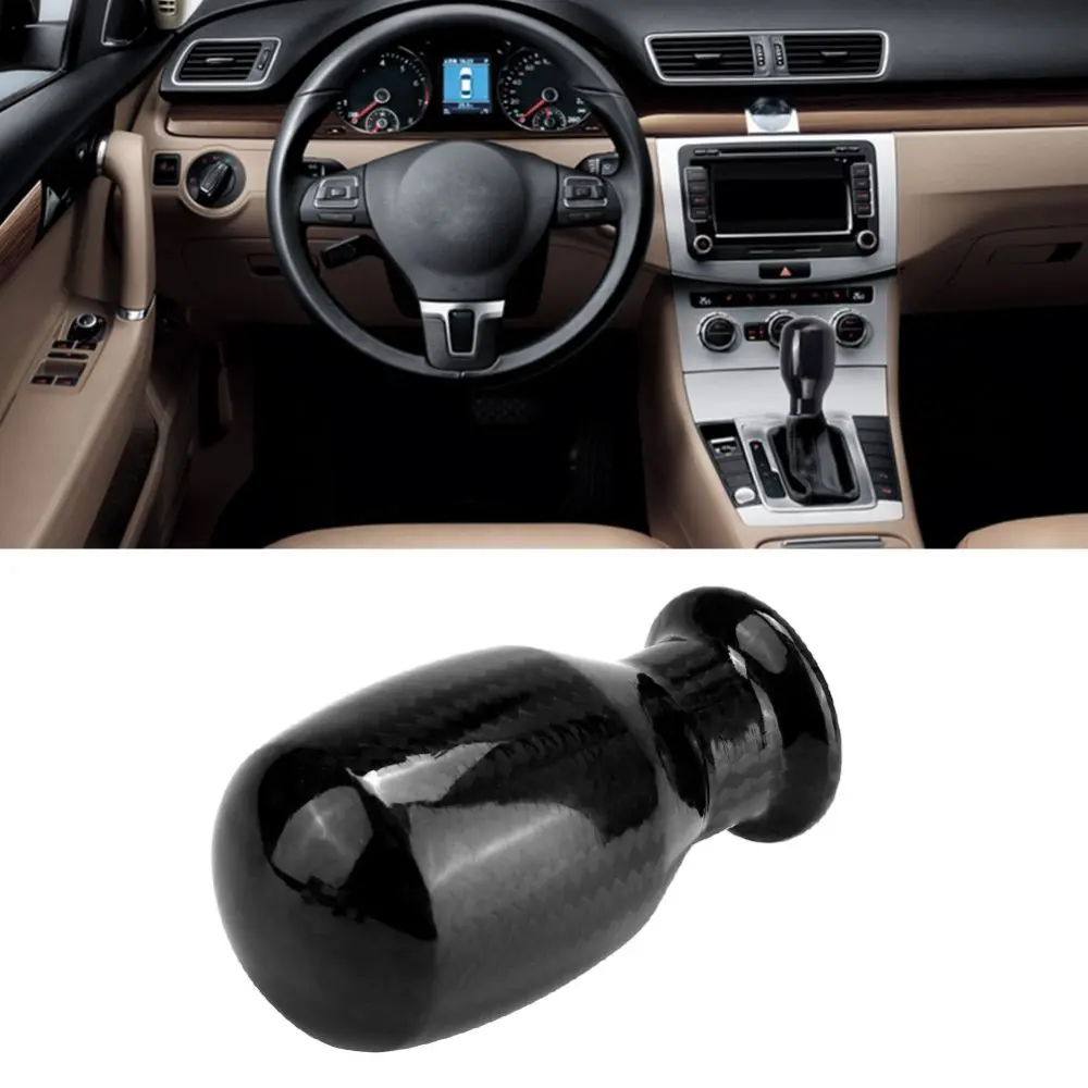 Universal High Quality Carbon Fiber Shift Lever Knob Car Modification Accessories