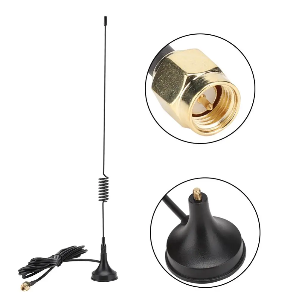 GSM Outdoor Sucker Antenna 2G/3G/4G GPRS 2.4G/433MHz 12dBi High Gain Antenna 3m Length