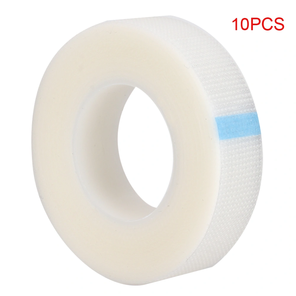 10pcs Grafting False Eyelash Isolation Tape Breathable Adhesive Tape Cosmetic Tool (Non-Woven)