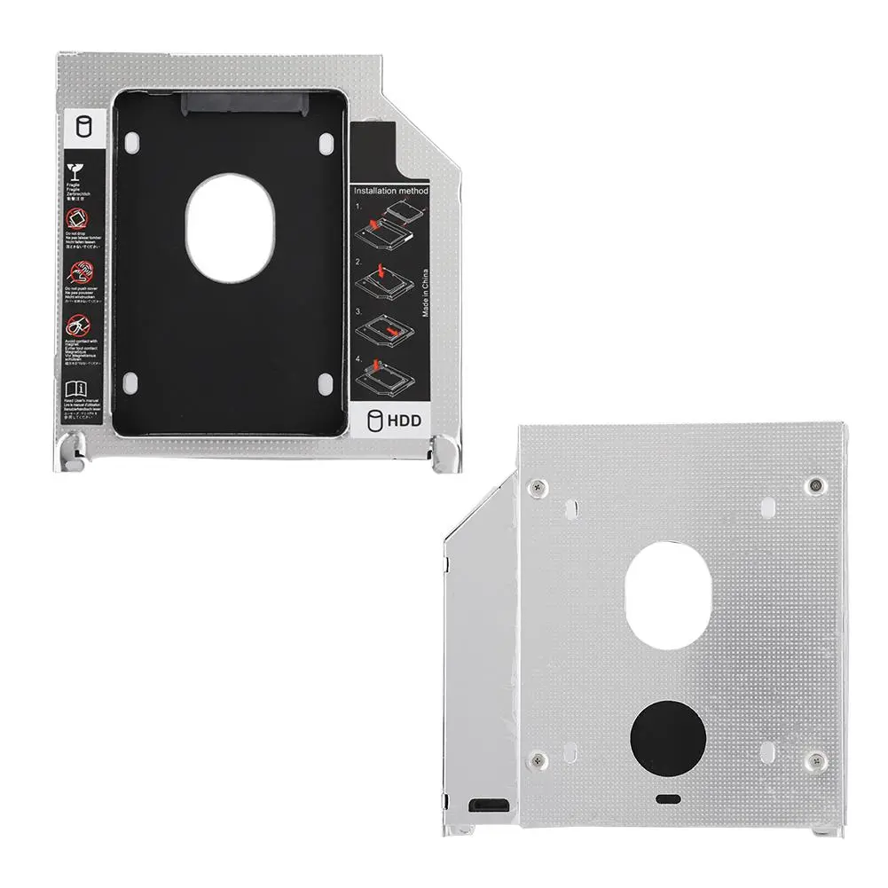 for MackBook Pro Laptop Optical Drive Bit Hard Disk Bracket Notebook SSD Holder SATA 3.0