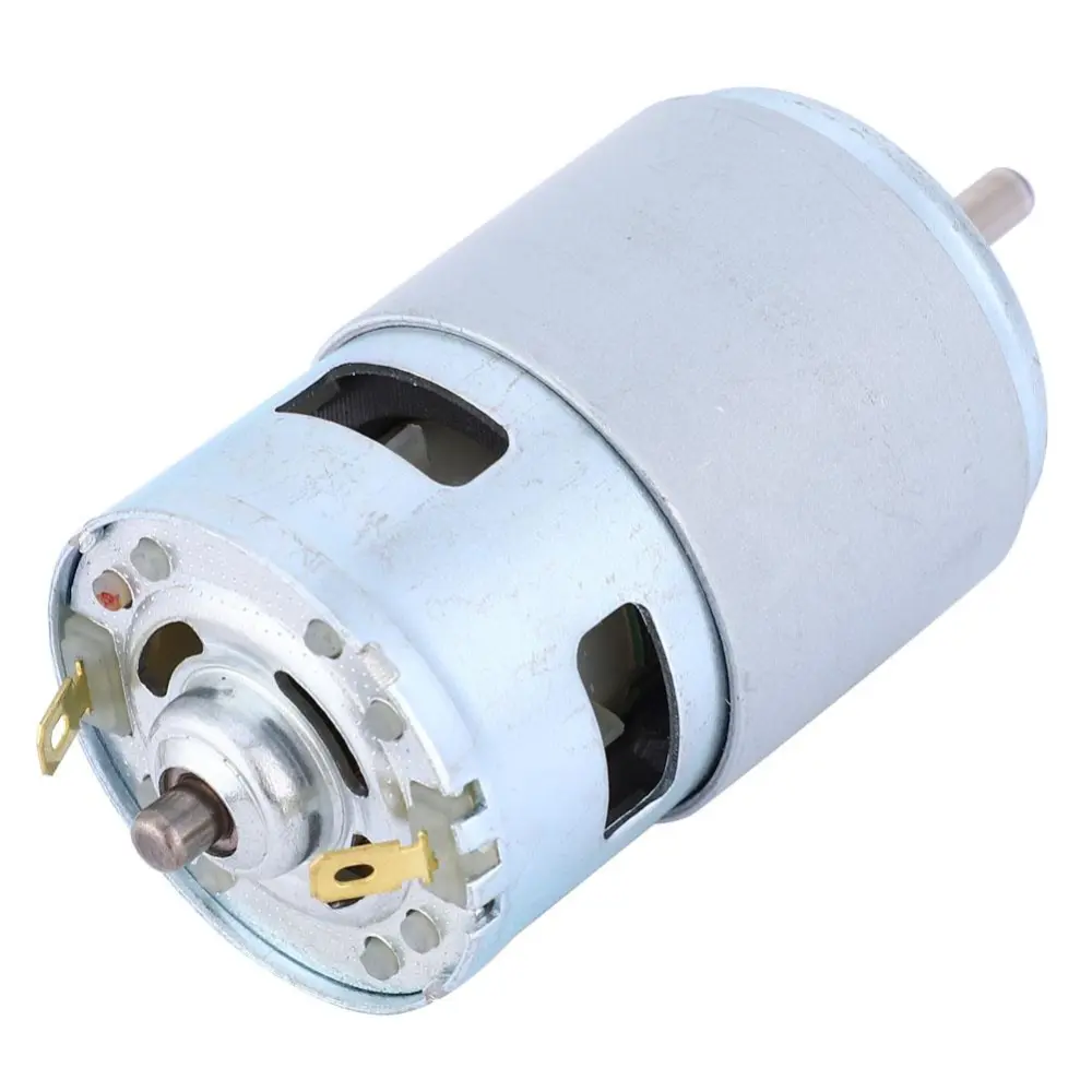 775 High Power Micro DC Motor Ball Bearing Shaft Low Noise 12V 60W 4000RPM