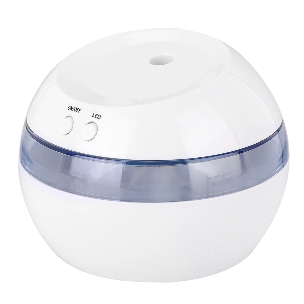 USB Mini 300ml Ultrasonic Humidifier Car Air Purifier Atomizer with 7 Colors LED Light