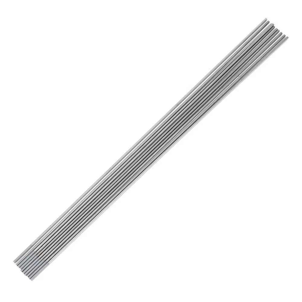 10pcs WC20 Cerium Tungsten Electrode Gray Tip for DC TIG Welding Machine (1.6x150mm)