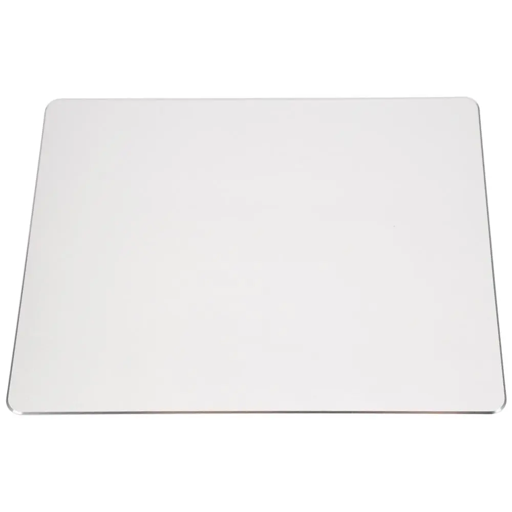 Aluminum Alloy Metal Dual-use Gaming Hard Mouse Pad with Non-slip Rubber Bottom