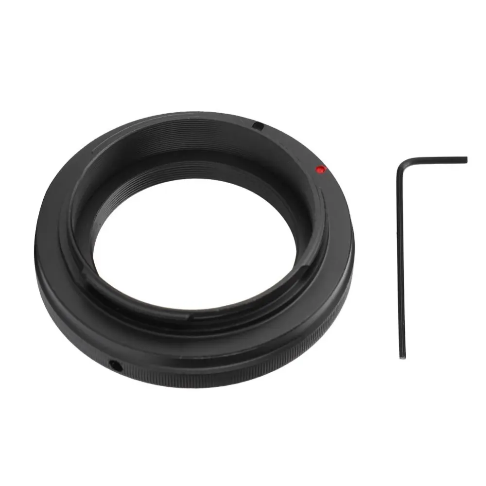 T2-EOS Metal Mount Adapter Ring for T Telescopic/ Reversion Lens to Fits for Canon EOS Camera