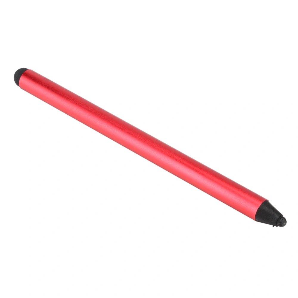 Dual-use Capacitive Universal Touch Screen Pen Stylus For All Mobile Phones Tablet (Red)