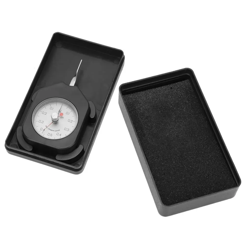 Plastic Double Pointer Dial Type Tensiometer Tension Force Analog Meter (SZN-0.5-2)