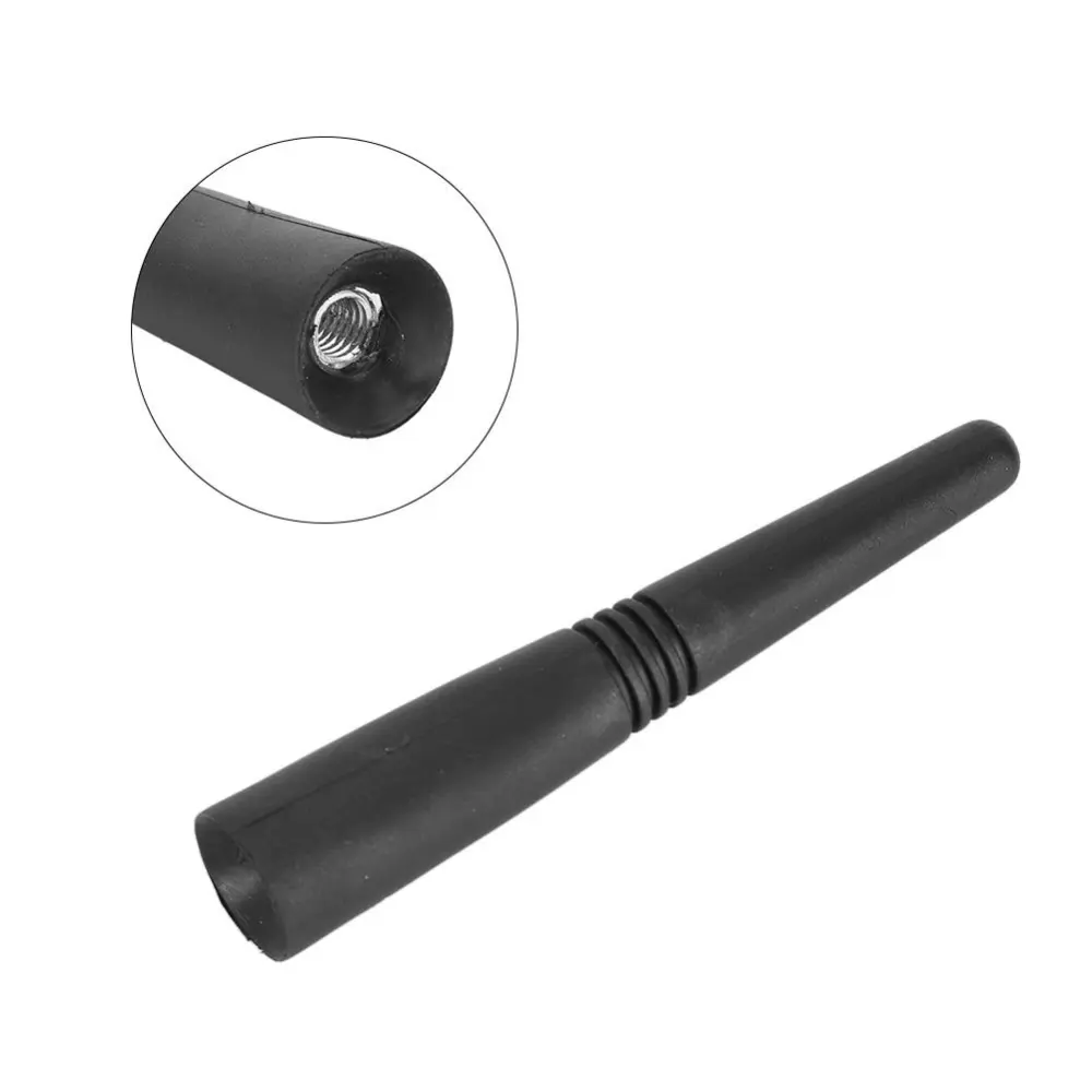 9cm Car Rubber Roof Short Rod Antenna Adapter Replacement Accessories