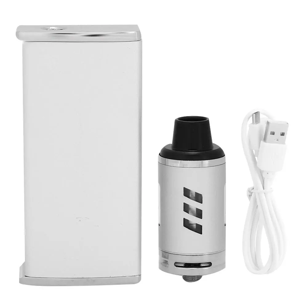 Electronic Cigarette 2200mAh Battery 3ml Atomizer with LED Indicator (Silver)