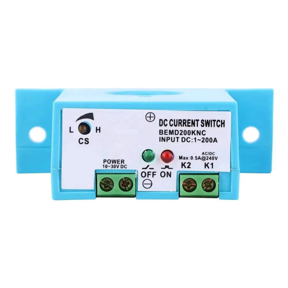 Flameproof Adjustable AC Current Sensing Switch 1~200A DC 10~30V(Normally Closed)