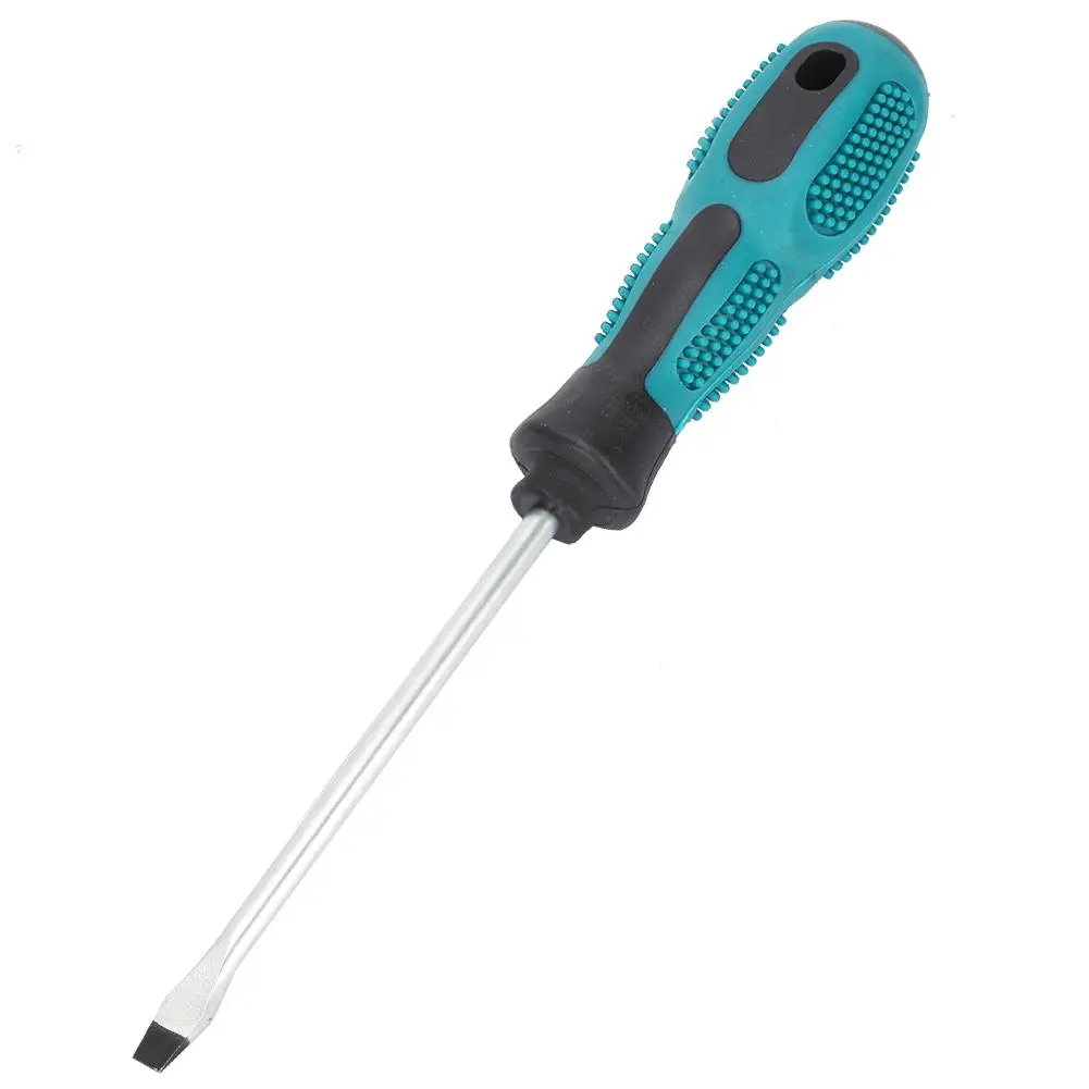 5x100mm PP handle Hand Screwdriver Screw Driver Electrician Repair Tool for 5mm Screw (Slot)