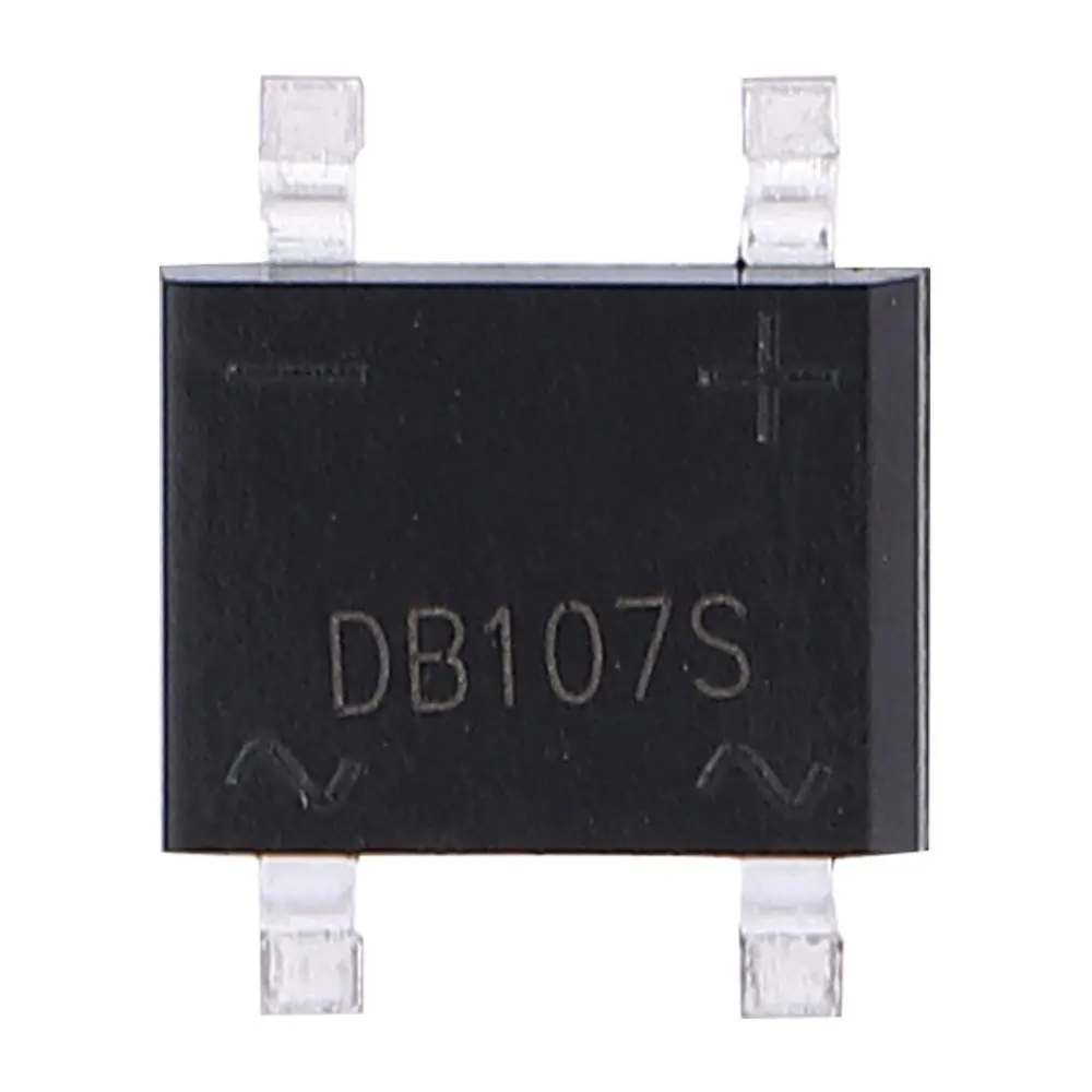 1A 1000V DB107S Multiple Batches Square Rectifier Bridge Full Current Voltage (1pc)