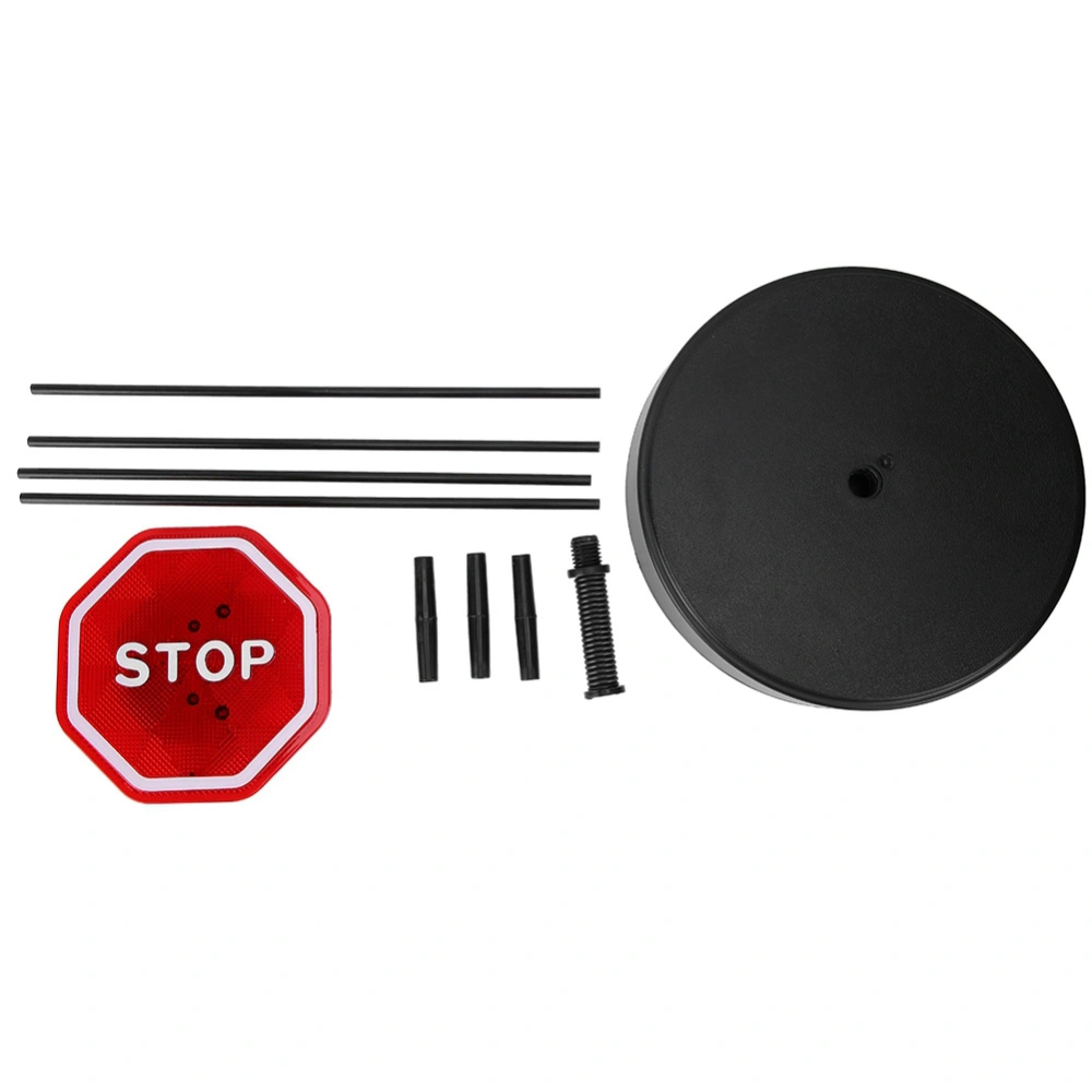 Safety Parking Stop Sign Flashing LED Light Warning Bumper Sensor for Garage Port