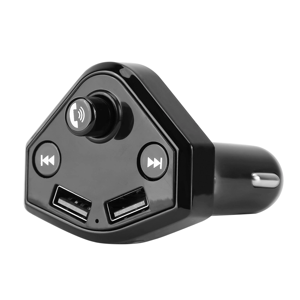 Car Bluetooth Dual USB Audio Transmitter FM Radio Adapter MP3 Player