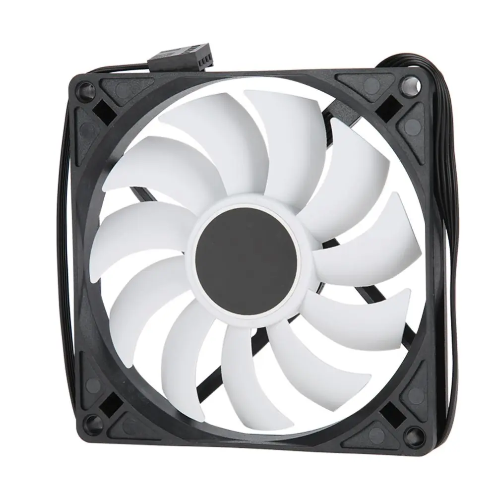 PC CPU Cooling Fan Water Cooler 4 Line Ultra-Quiet Computer Chassis Fan