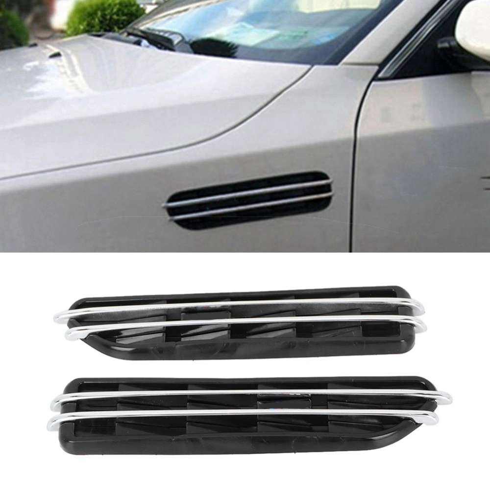 Universal Car Air Flow Side Vents Mesh Grille Replacement Car Decoration Accessories