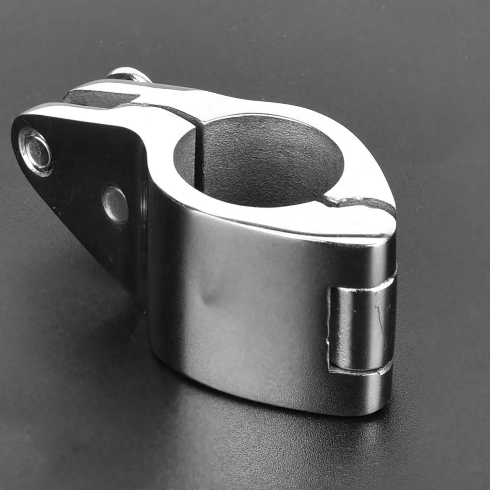 Stainless Steel Jaw Slide Boat Fittings Marine Clamp Corrosion-Resistant Locking Clamp(22mm)