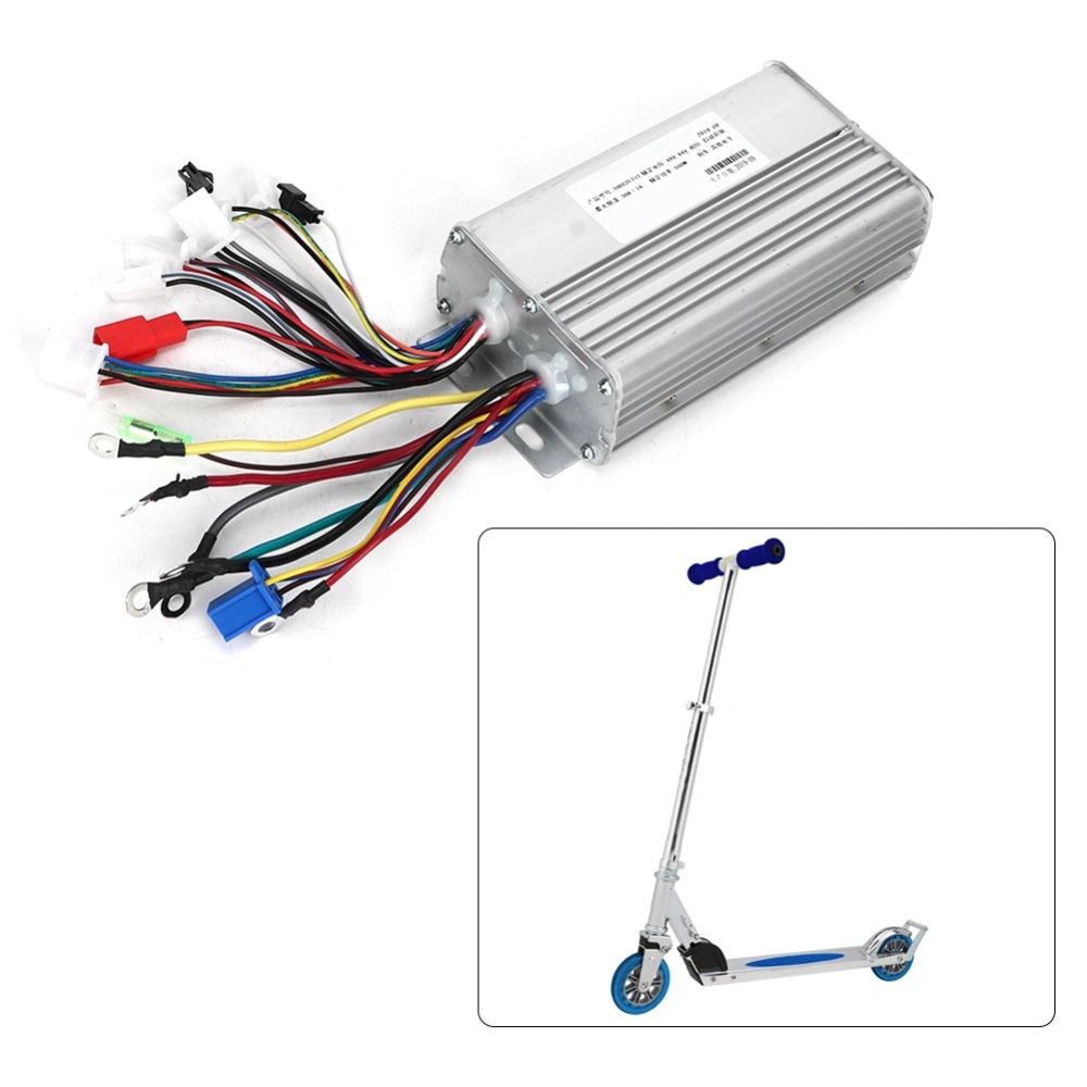 48V/64V 500W Brushless Controller for 3-Phase Line Sensor Electric Bicycle Scooter