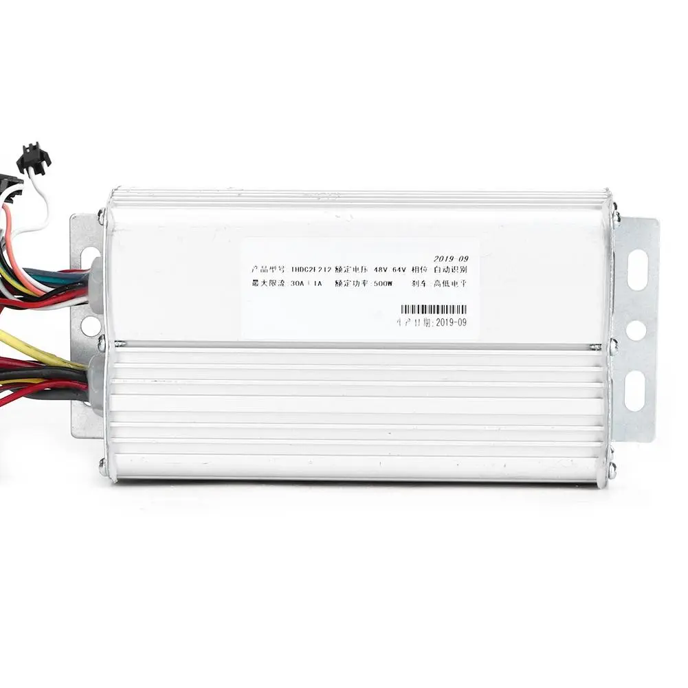 48V/64V 500W Brushless Controller for 3-Phase Line Sensor Electric Bicycle Scooter
