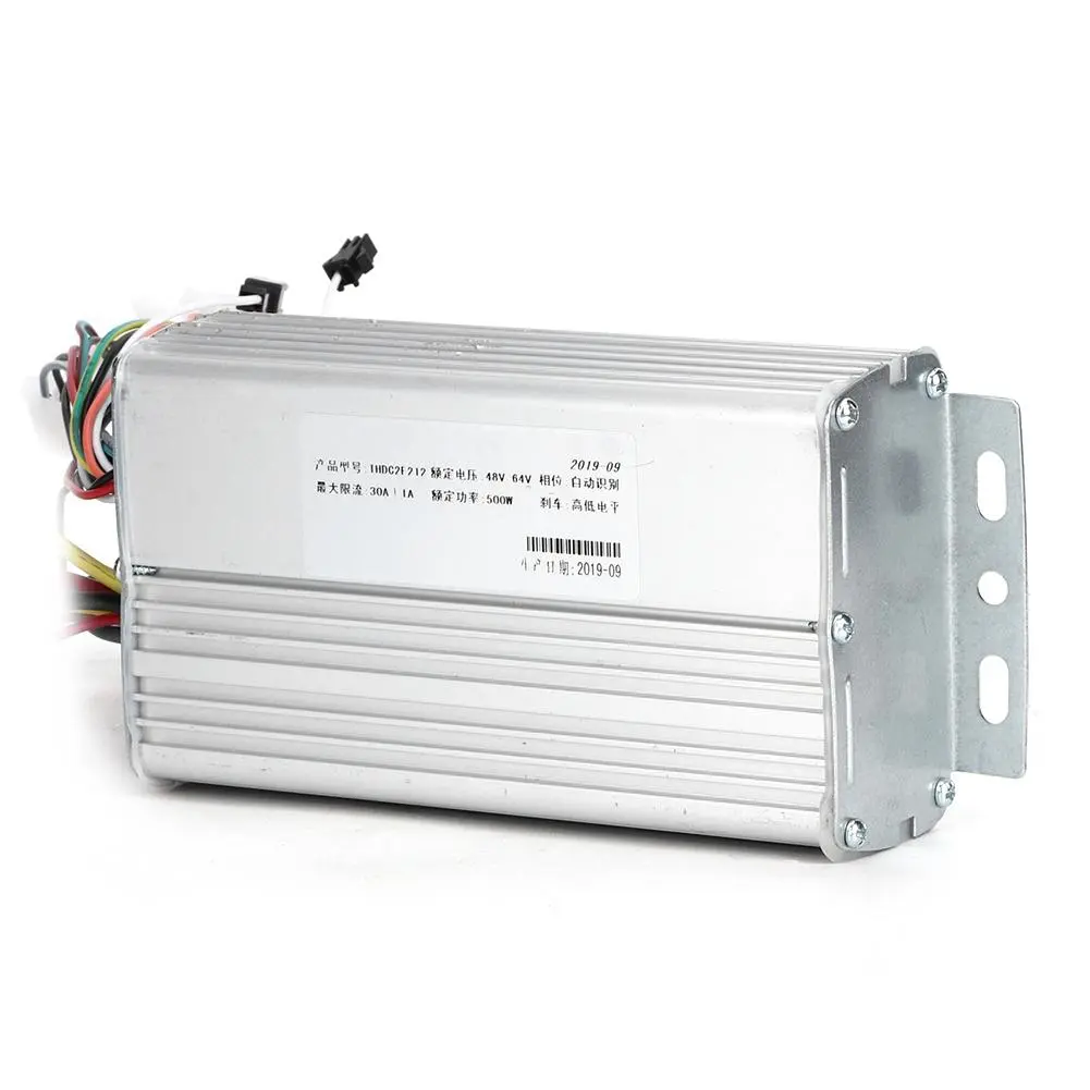 48V/64V 500W Brushless Controller for 3-Phase Line Sensor Electric Bicycle Scooter