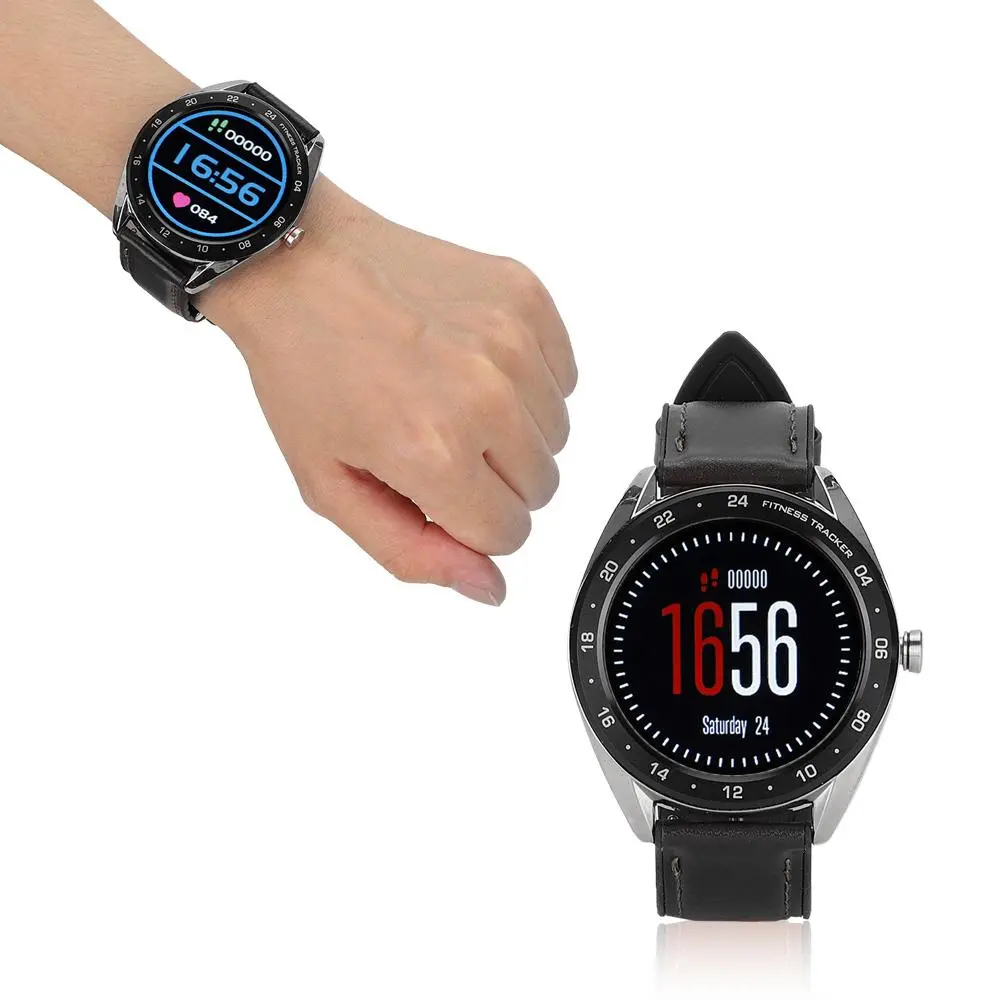 Zeblaze NEO Bluetooth Waterproof Heart Rate Monitor Round Screen Smartwatch (Black)