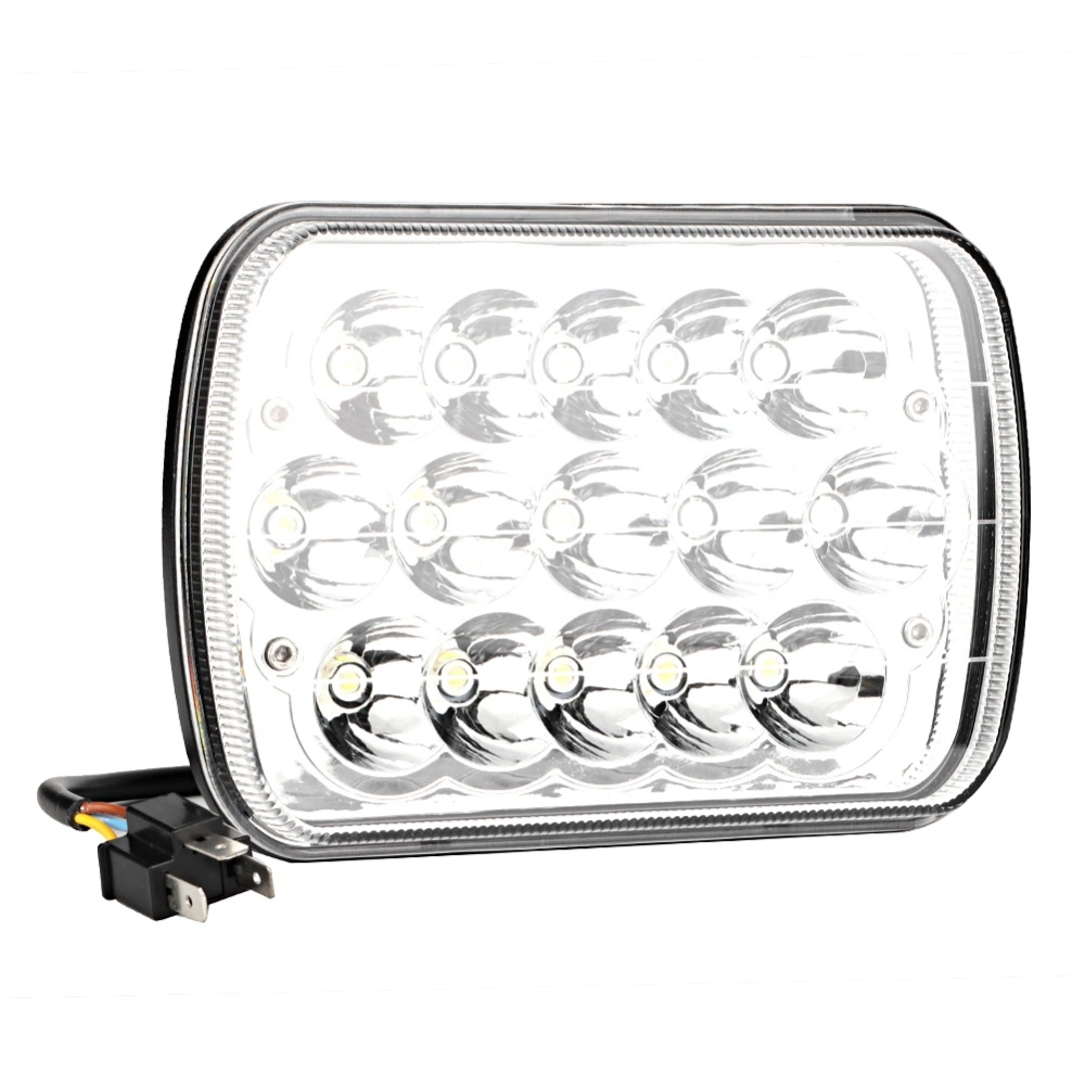 7 x 6 inches LED Headlamp 6054 High and Low Sealed Beam IP68 10V-16VDC