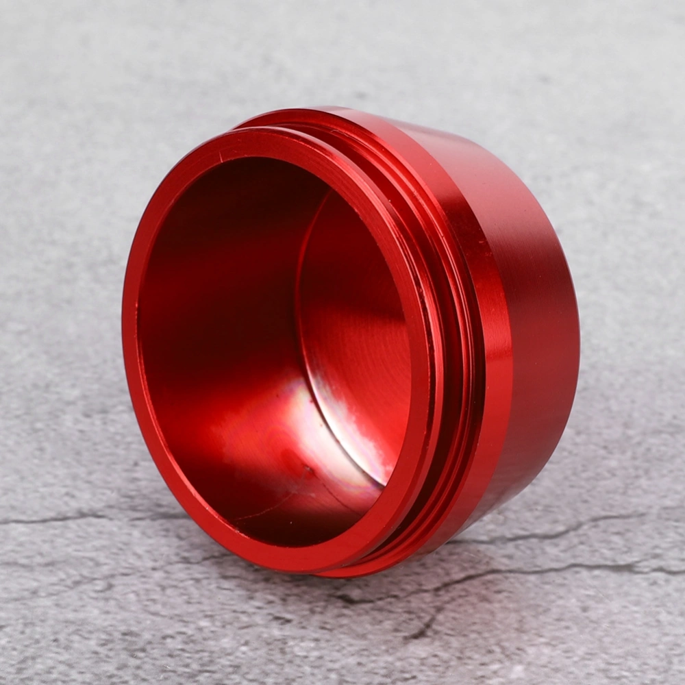 4pcs 56mm/2.2in Universal Wheel Rim Center Cap Hub Cover Aluminum Alloy Modified Part(Red)