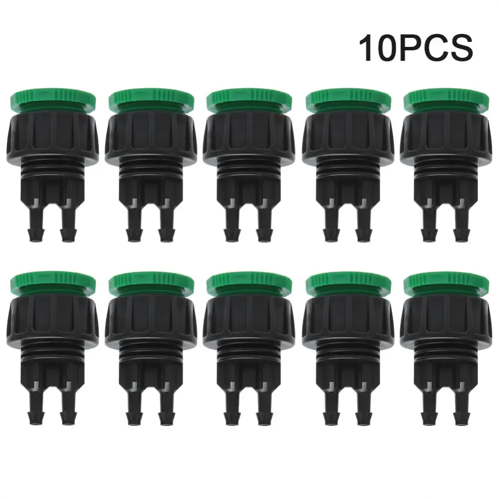 10Pcs G1/2 G3/4 to 4/7 Hose Garden Quick Connector Agriculture Irrigation Fittings