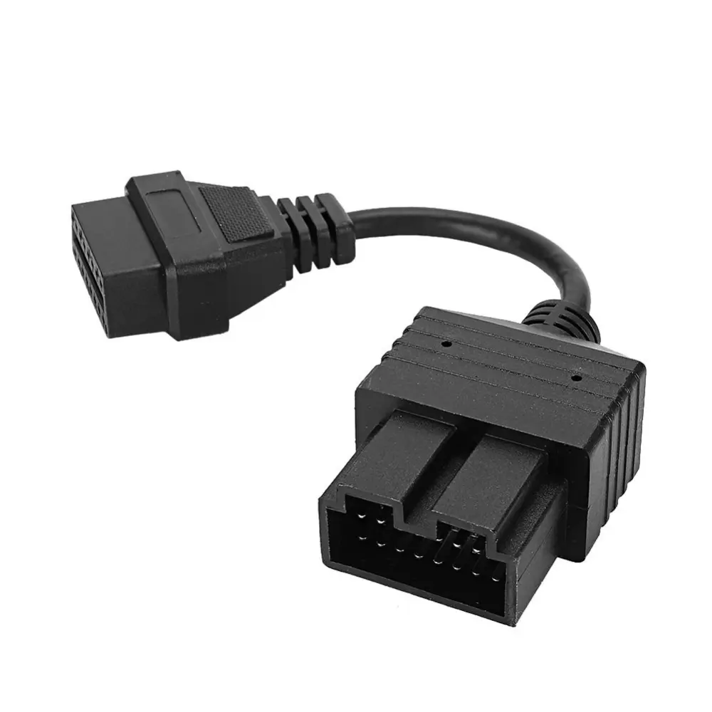 20Pin to 16Pin OBD2 Diagnostic Cable Adapter Connector Fits for KIA