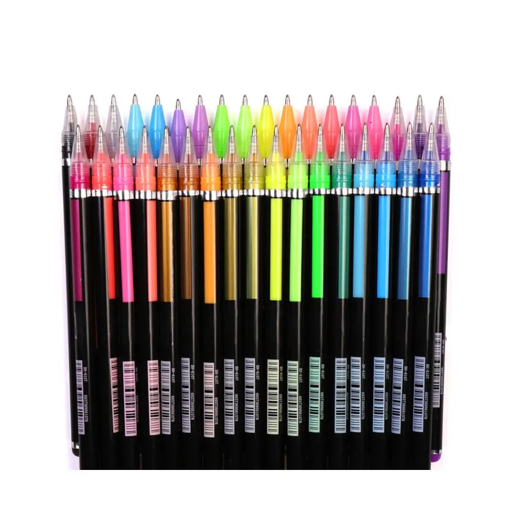 48 Colors Drawing Pen Plastic Bright Painting Tool Student Stationery School Art Supplies