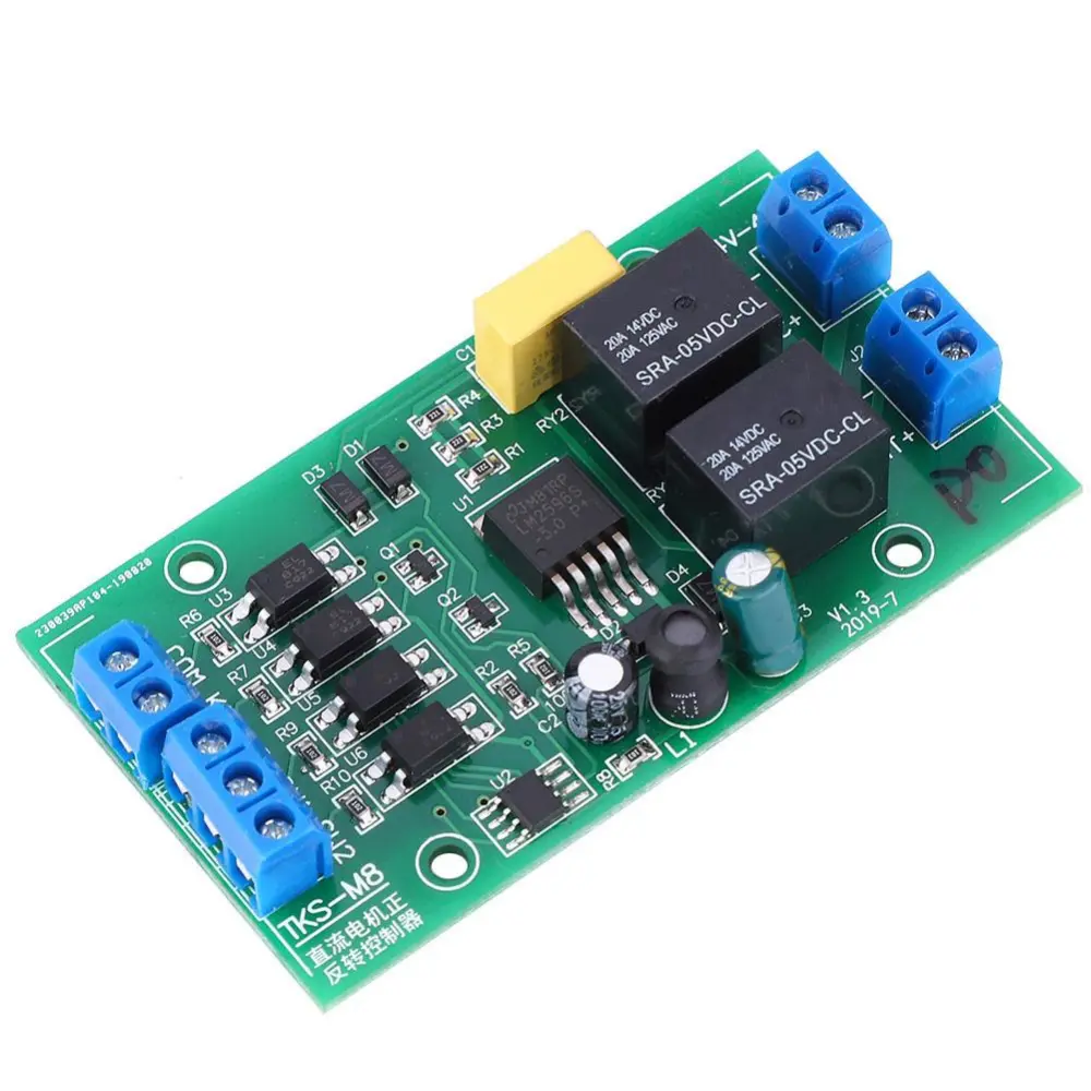 DC4.0V~40V DC Motor Forward/Reverse Rotation Controller CW CCW Reversible Switch