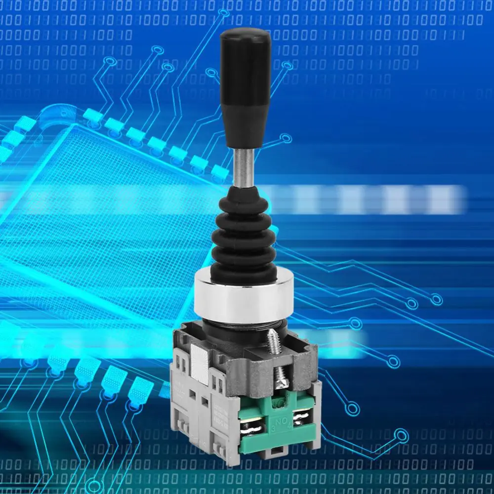 22mm 2 Position Joystick Switch Spring Return Momentary Controller Cross Switch(HKL-D22 )