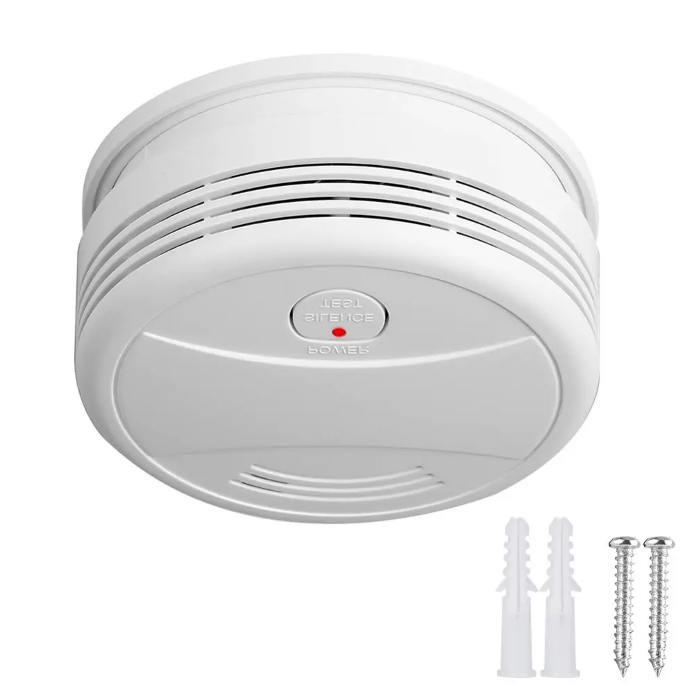 WIFI Standalone APP Smoke Alarm Photoelectric Sensor Gas Detector Voice Warning Works with Tuya