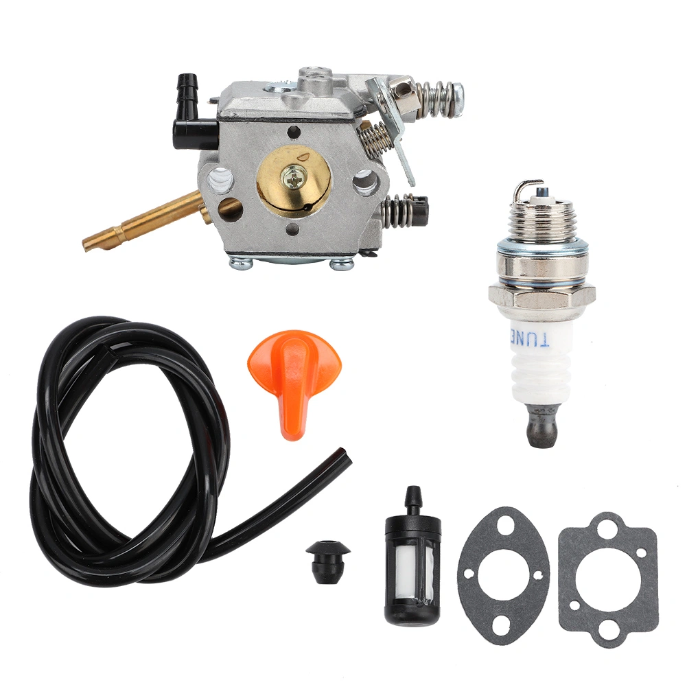 Carburetor Kit Oil Pipe Spark Plug Replacement Fit for STIHL FS48 FS52 FS62 FS66 FS81 FS86 FS88