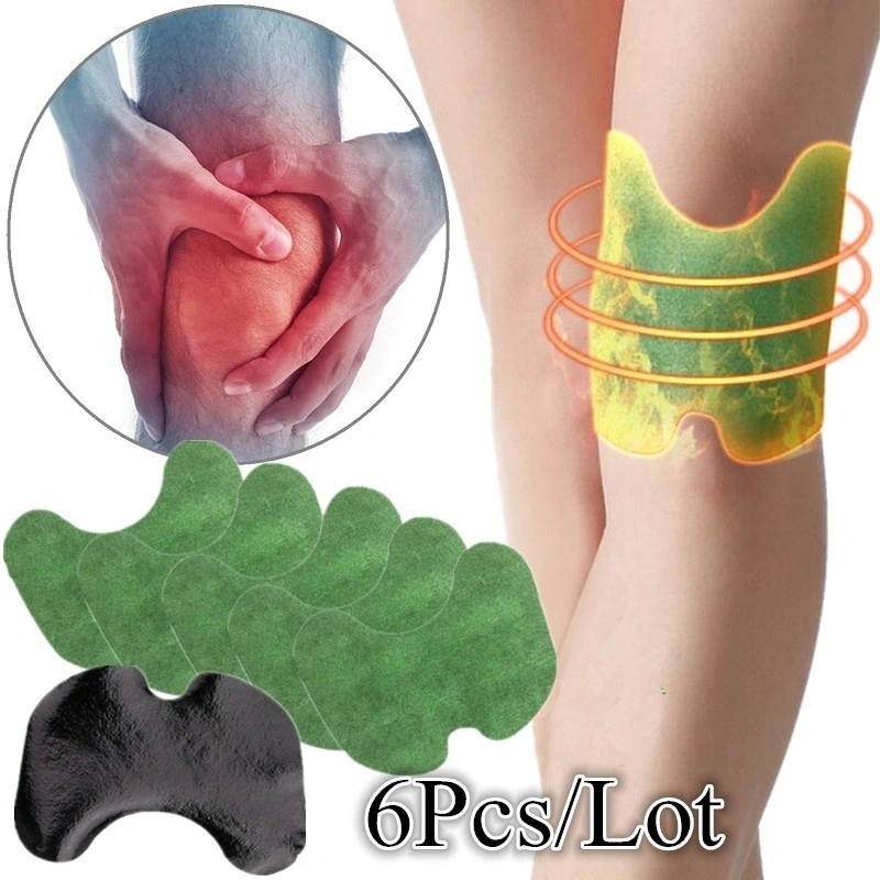 12pcs Knee Plaster Sticker Wormwood Extract Knee Joint Ache Pain Relieving Plaster Body Patches