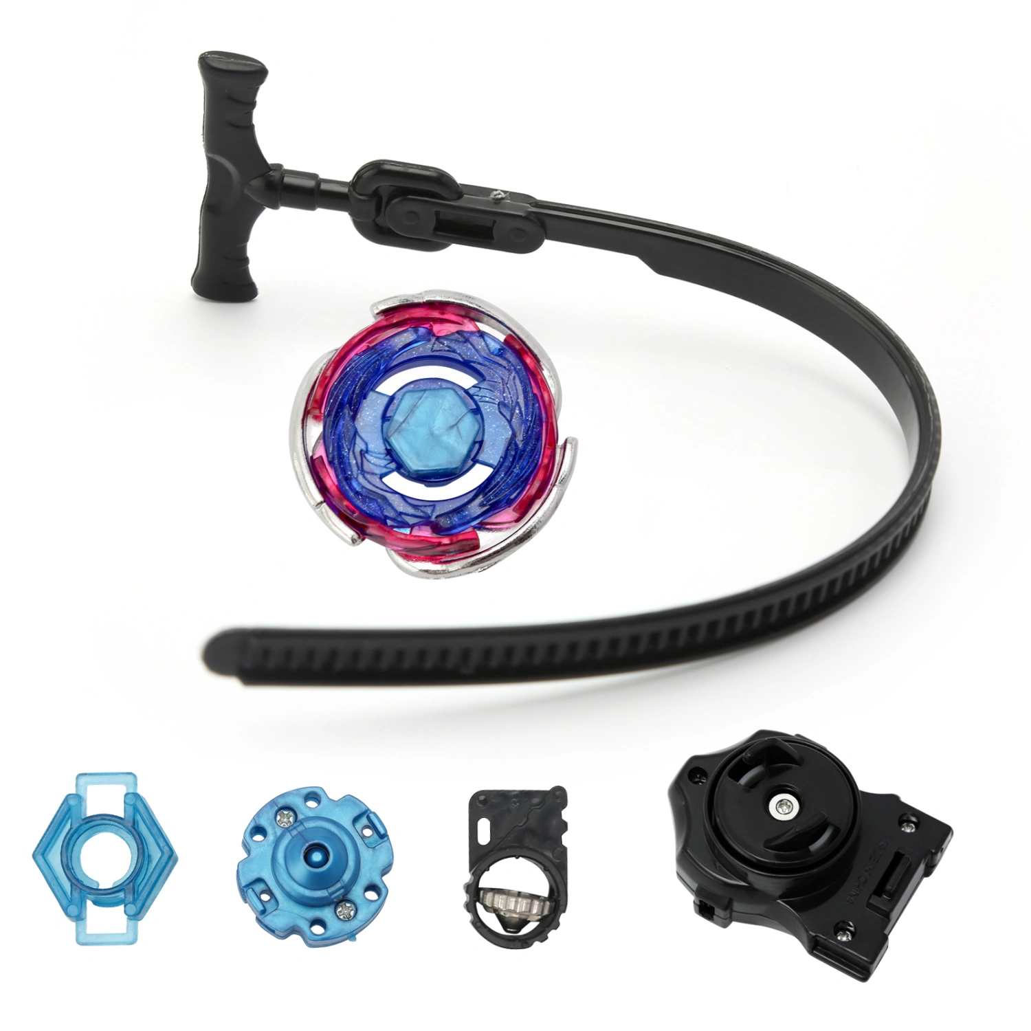 Fusion Metal Rapidity Fight Masters 4D Top Beyblade String Launcher Toys Set